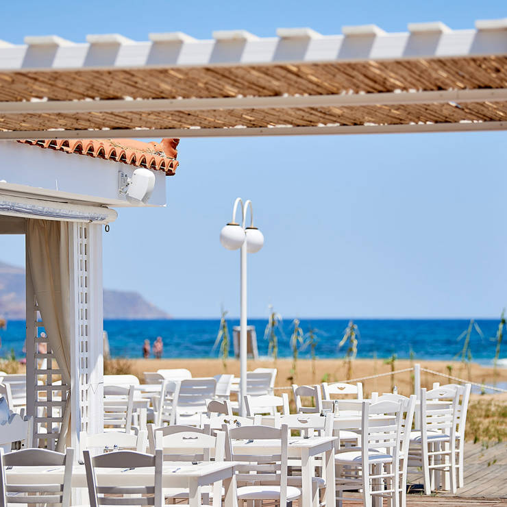 Vantarakis Mythos Palace Hotel Georgioupolis Beachrestaurant 10