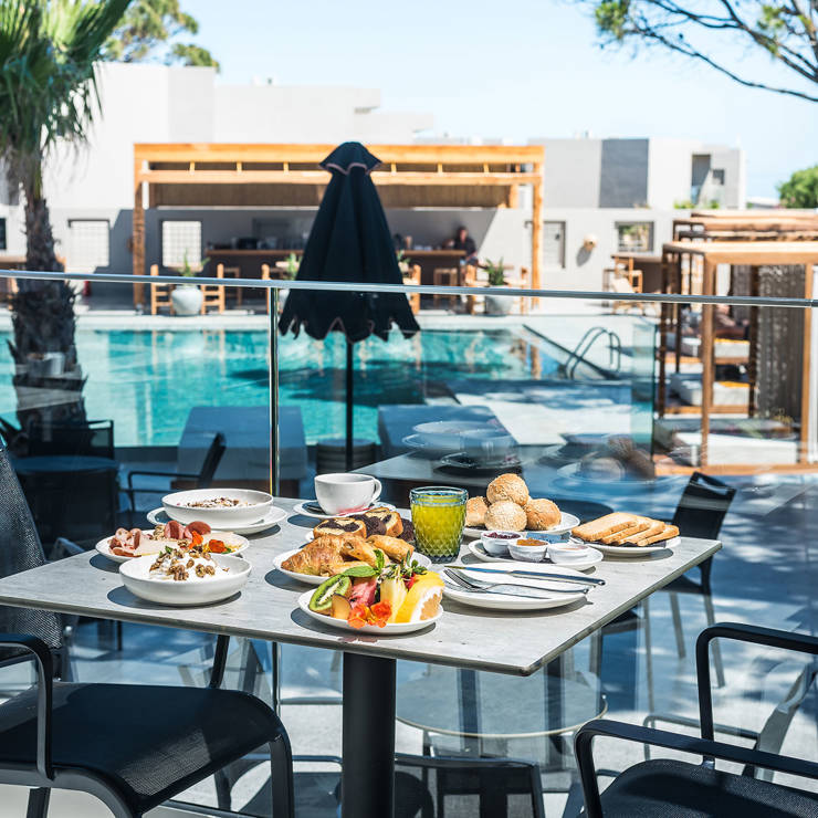 Vantarakis Eliros Mare Hotel Georgioupolis Main Restaurant Breakfast