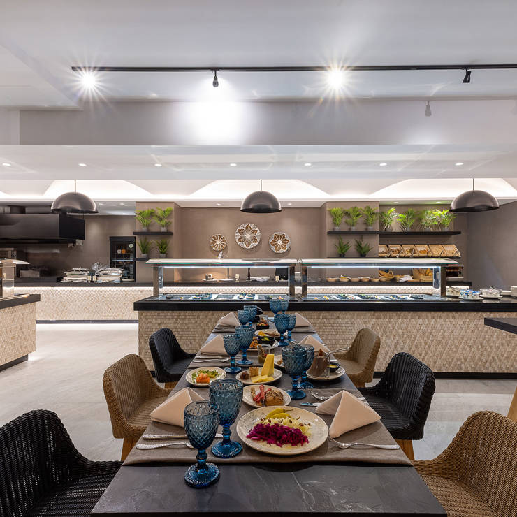 Vantarakis Eliros Mare Hotel Georgioupolis Main Restaurant 3